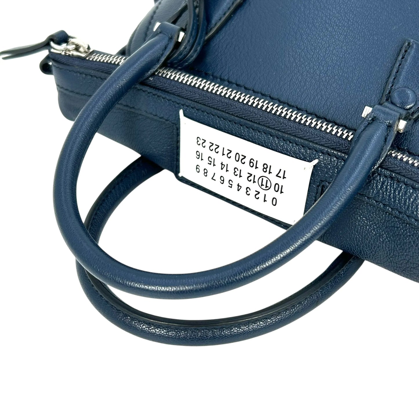 Margiela 5AC Leather Hand Bag Shoulder Bag - Navy