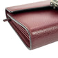 GUCCI Dionysus GG Supreme Chain Wallet - Red