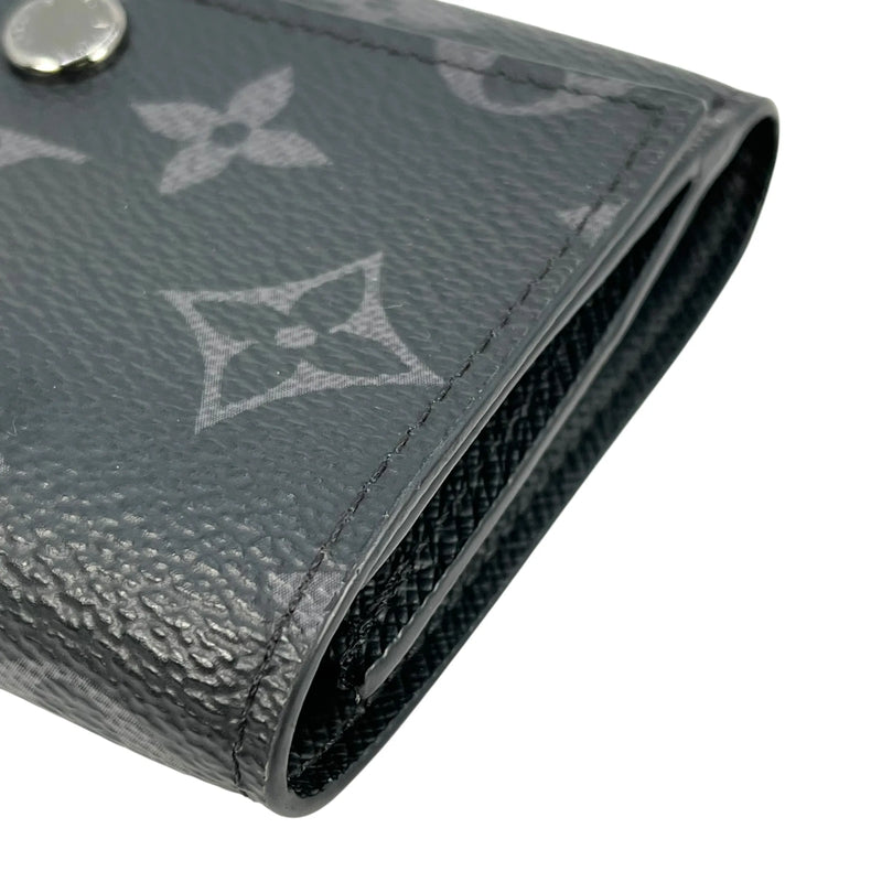 LOUIS VUITTON Monogram Eclipse Compact Wallet - Black 