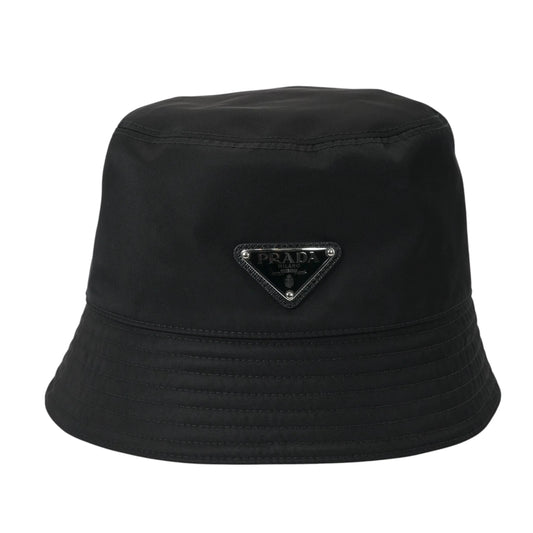 PRADA Re-Nylon Bucket Hat - Black - 35865 