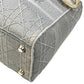 Christian Dior Lady Dior Handbag Shoulder Bag - Gray 