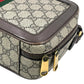 GUCCI オフディア スモール GGスプリーム キャンバス ショルダーバッグ - ブラウン