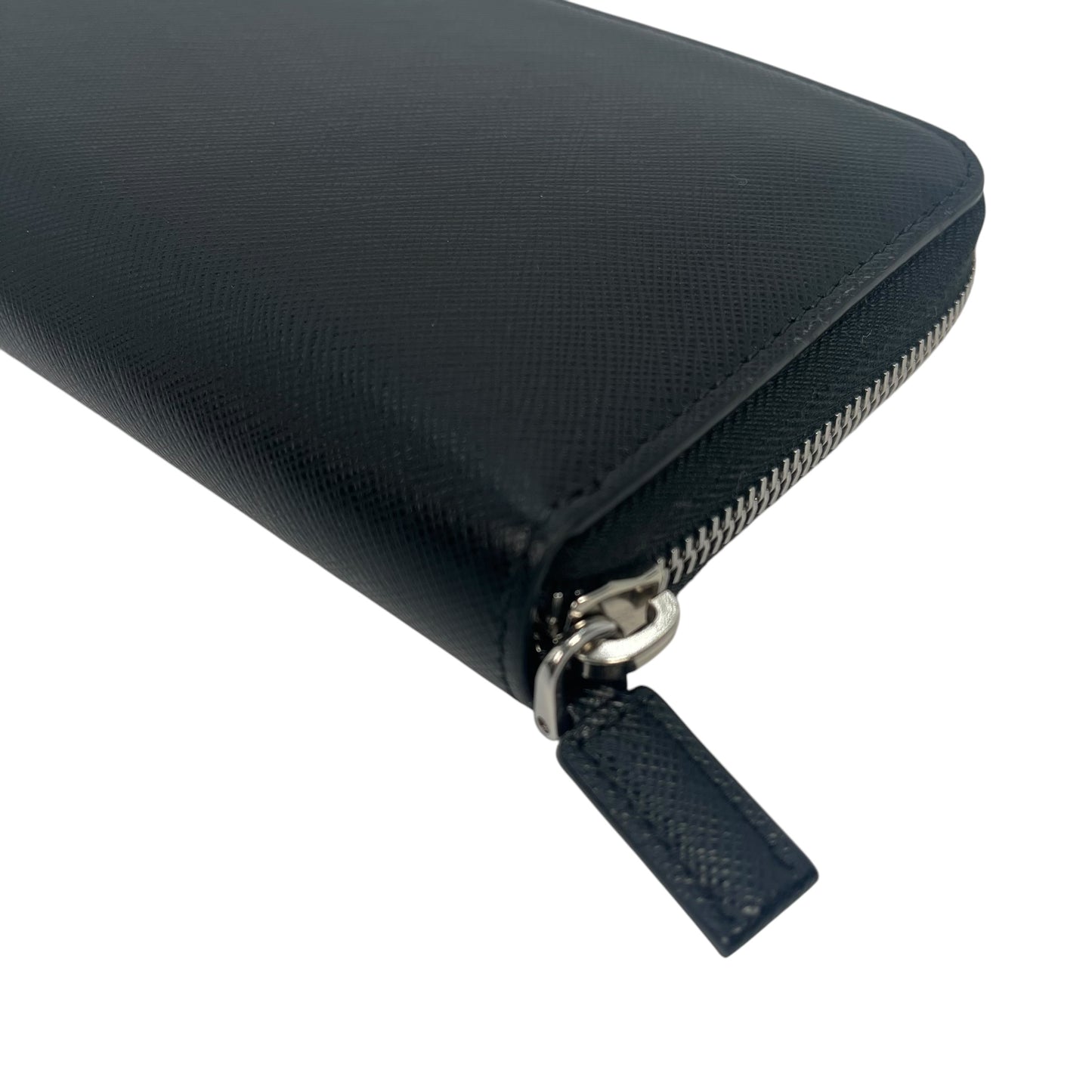 PRADA Saffiano Round Zipper