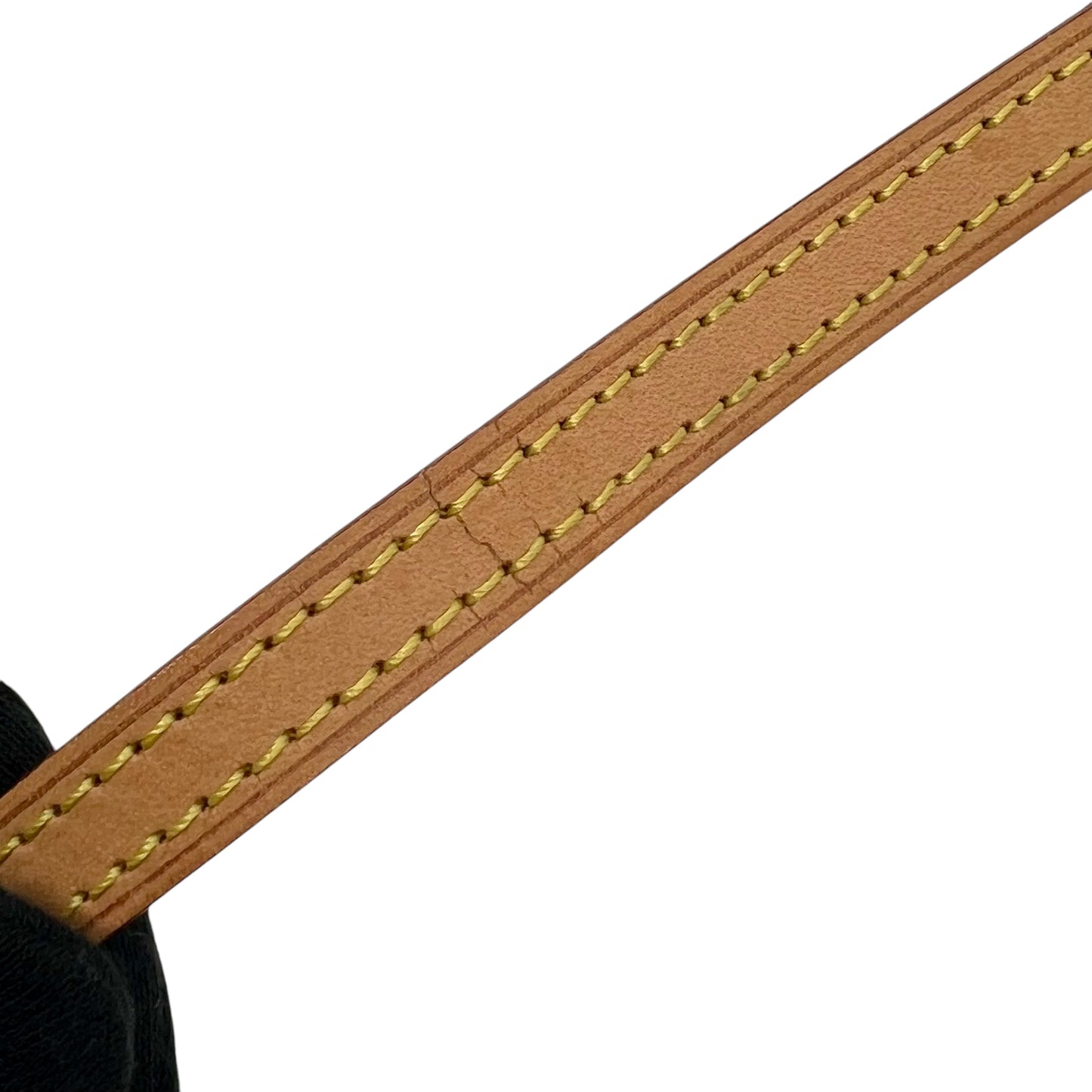 Louis Vuitton Brown Cowhide Leather Strap