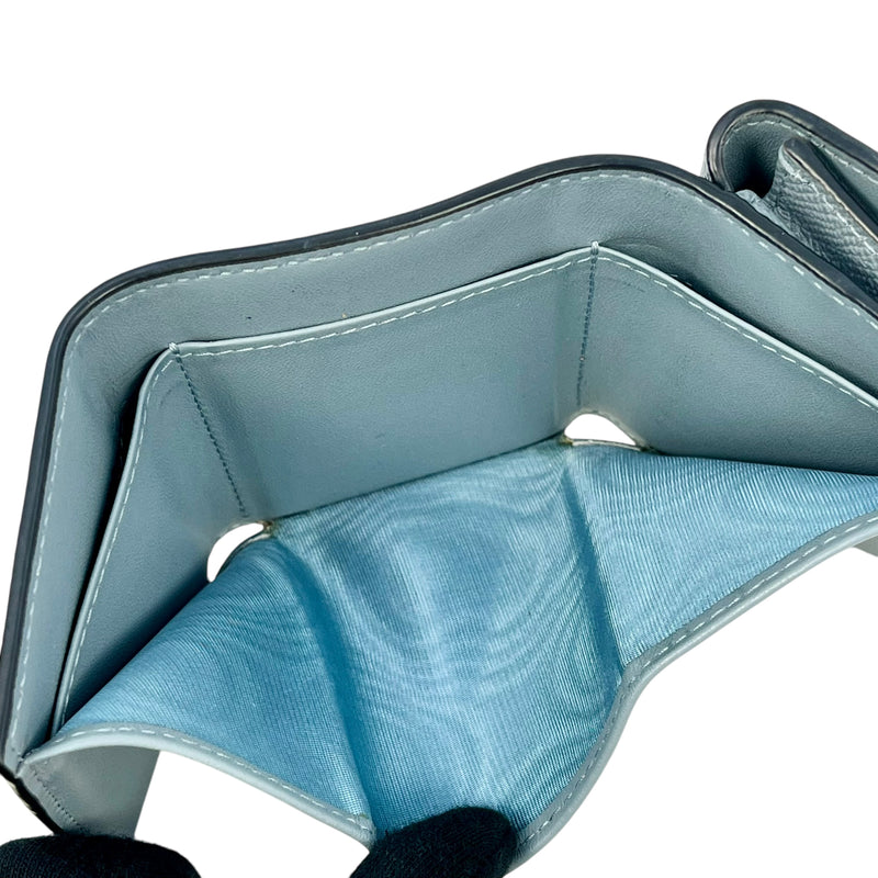 Dior Saddle Tri-Fold Compact Wallet