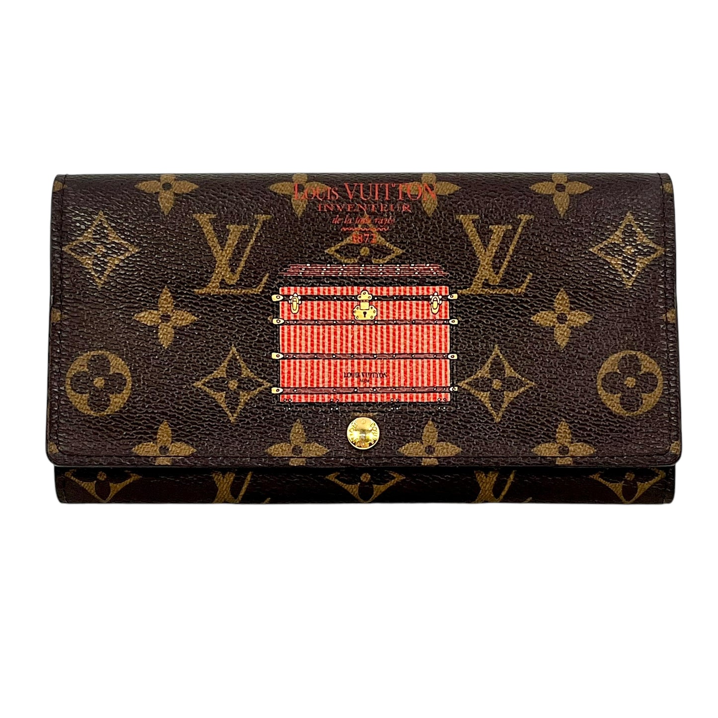 Louis Vuitton Portefeuil Sala Monogram Canvas Long Wallet