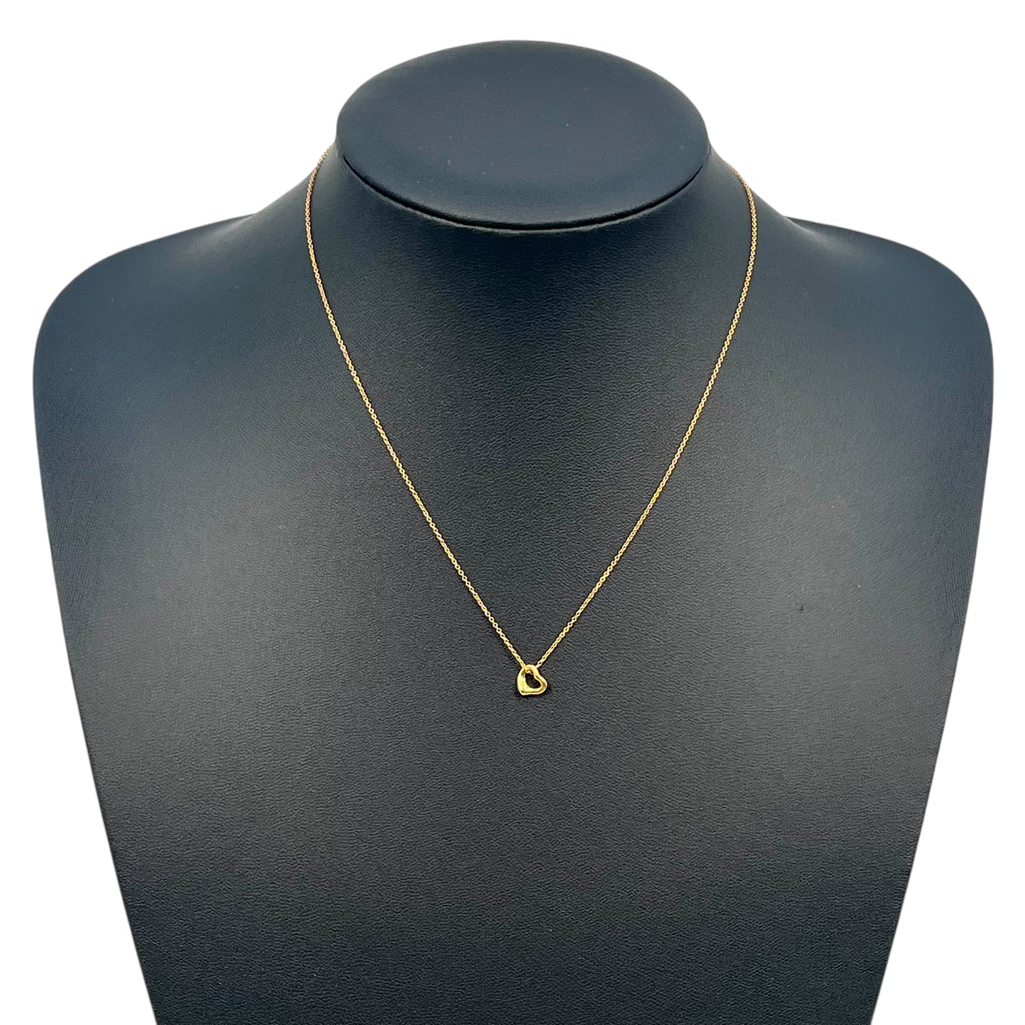 Tiffany Open Heart Pendant Necklace