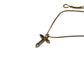 Diamond Cross Pendant Necklace 0.30ct 18K