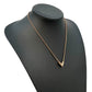 Louis Vuitton Essential V Necklace Rose Gold