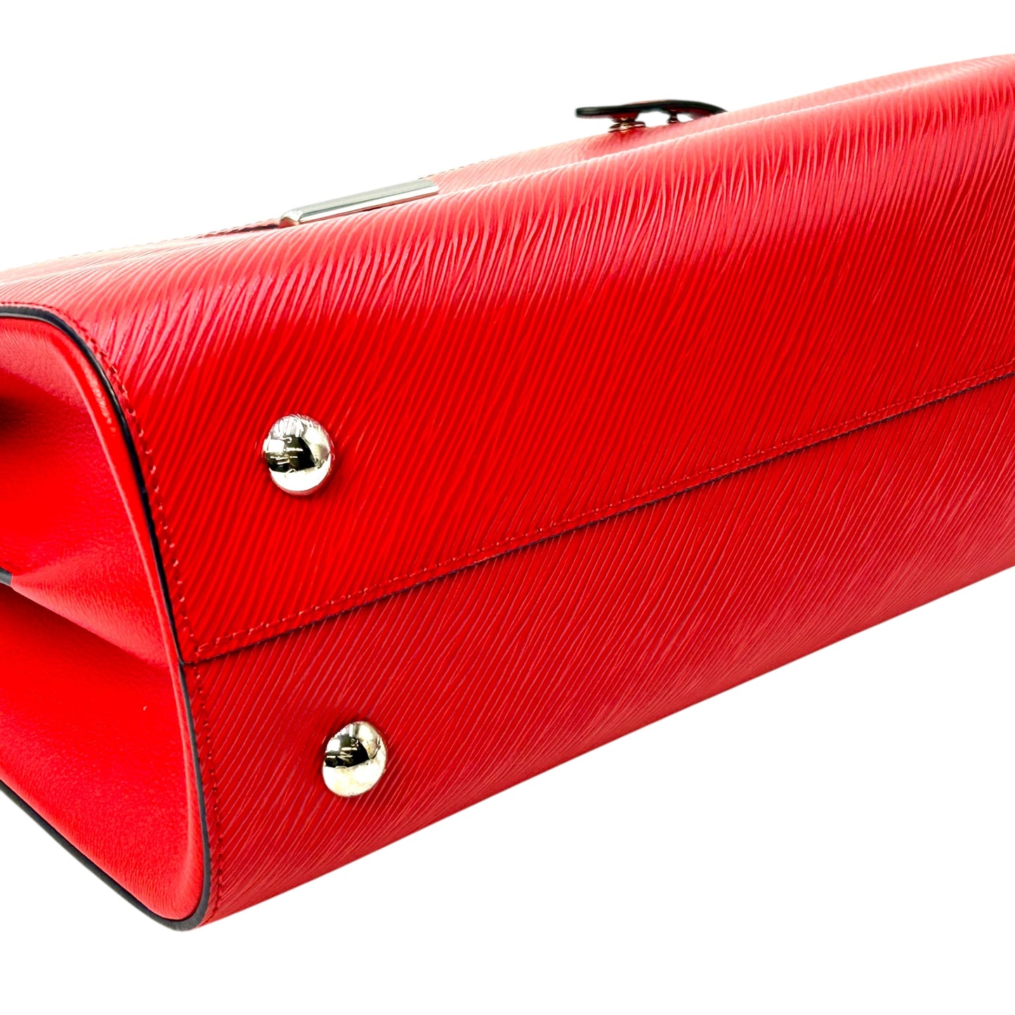 Louis Vuitton ツイスト トート コクリコ エピ レザー ハンドバッグ - レッド