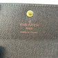 Louis Vuitton Damier Portemonnaie Plat Compact Wallet