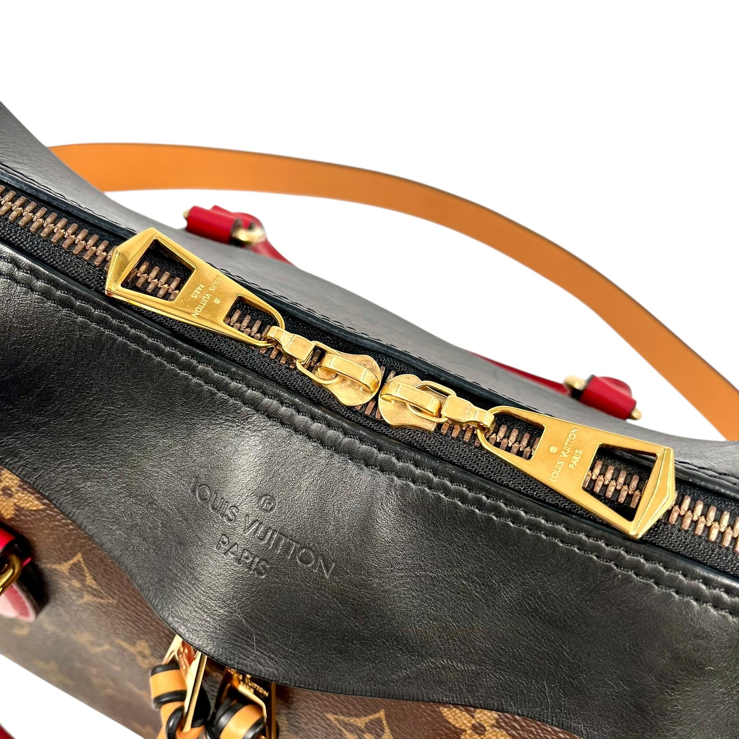 Louis Vuitton Monogram Tuileries Hand Bag - Brown