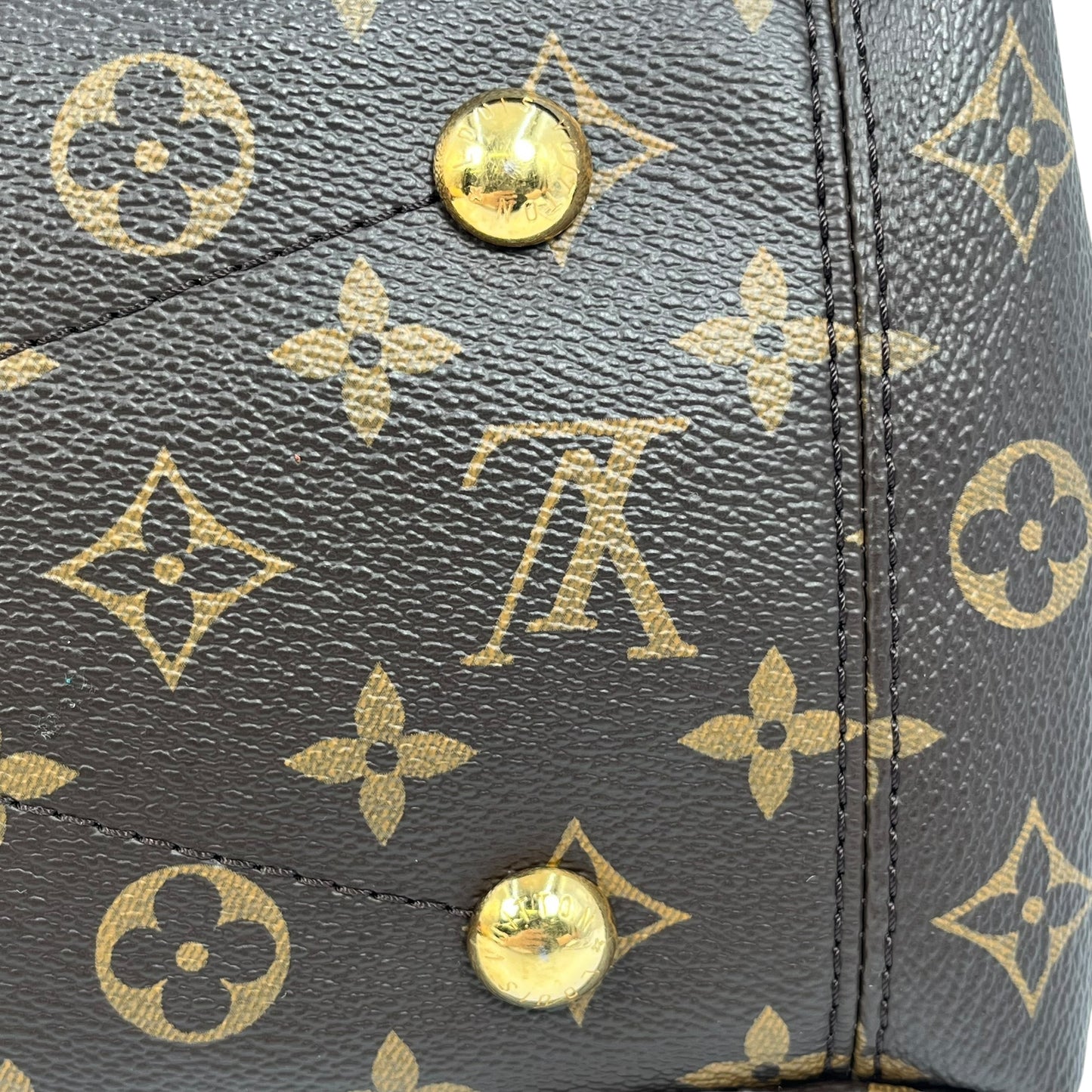Louis Vuitton Monogram Pallas Safran 2way Hand Bag