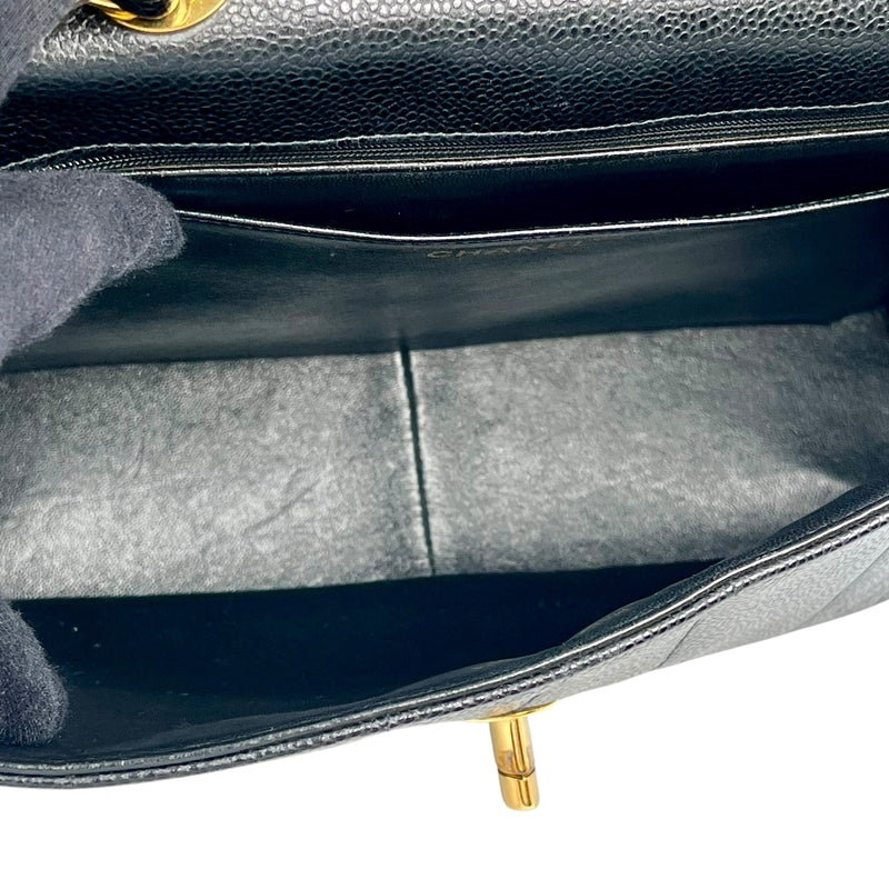 CHANEL Mademoiselle Chain Shoulder Bag - Black