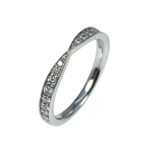 Tiffany & Co ハーモニー ハーフダイヤモンド リング  ジュエリー - Pt950