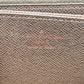 Louis Vuitton Damier Graphite Zippy Long Wallet - Brown - CA2187