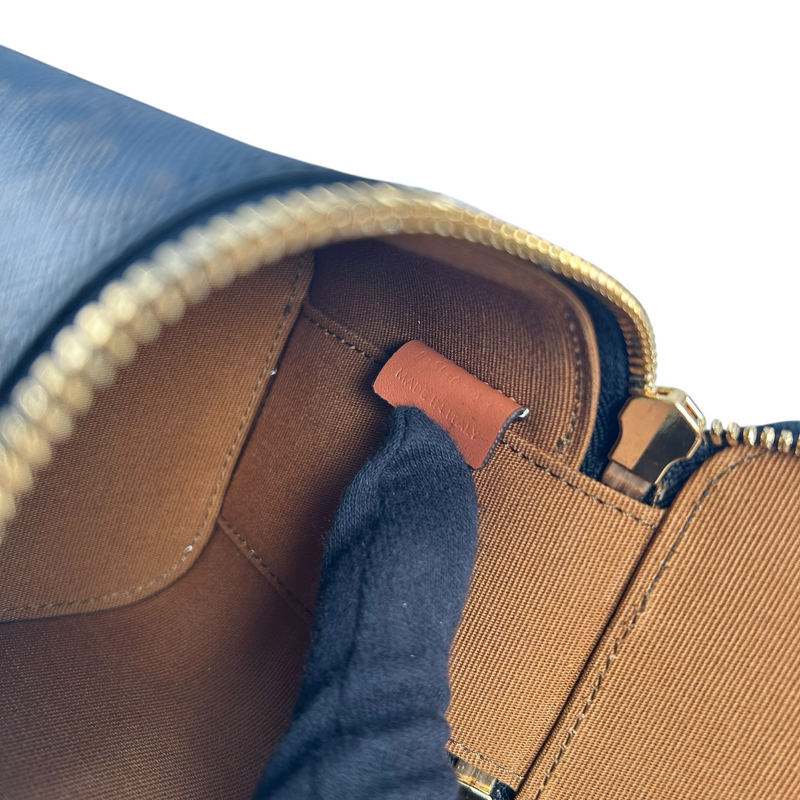 CELINE Mini Vanity Case in Triomphe Canvas & Calfskin Mini Bag