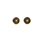 HERMES Cage d' H Cube Earring Orange
