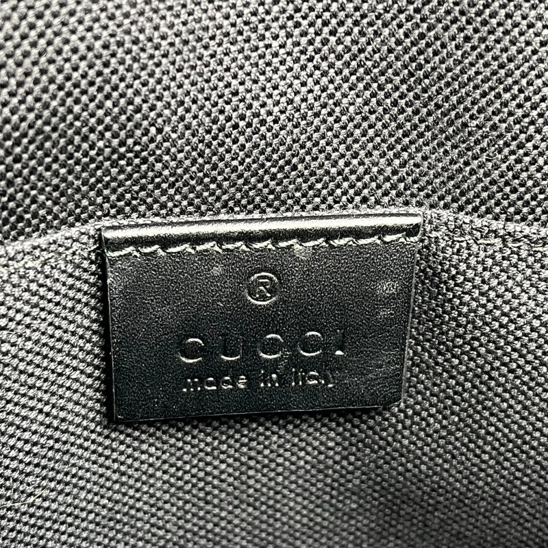 GUCCI GG Supreme Web Clutch Bag - Black