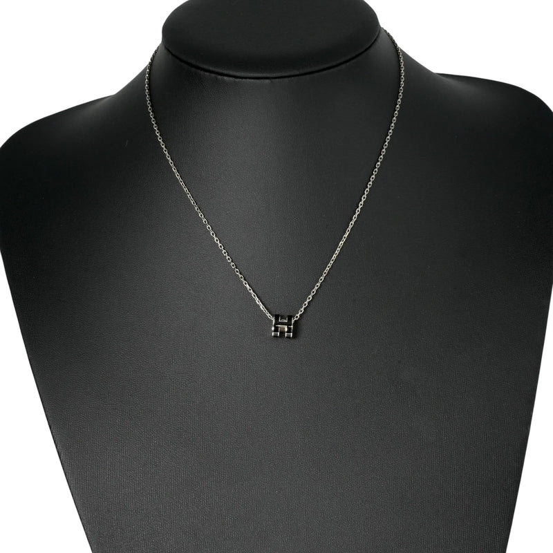 Hermès Mini Pop Ash Necklace Black
