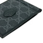 GUCCI Interloking G GG Supreme Money Clip Compact Wallet - Black