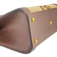 GUCCI Diana GG Bamboo Mini Hand Bag - Brown