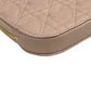 Dior Lady Dior Call’in Phone Case Cannage Lambskin Shoulder Bag - Pink