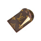 Louis Vuitton Monogram Luggage Name Tag - Brown