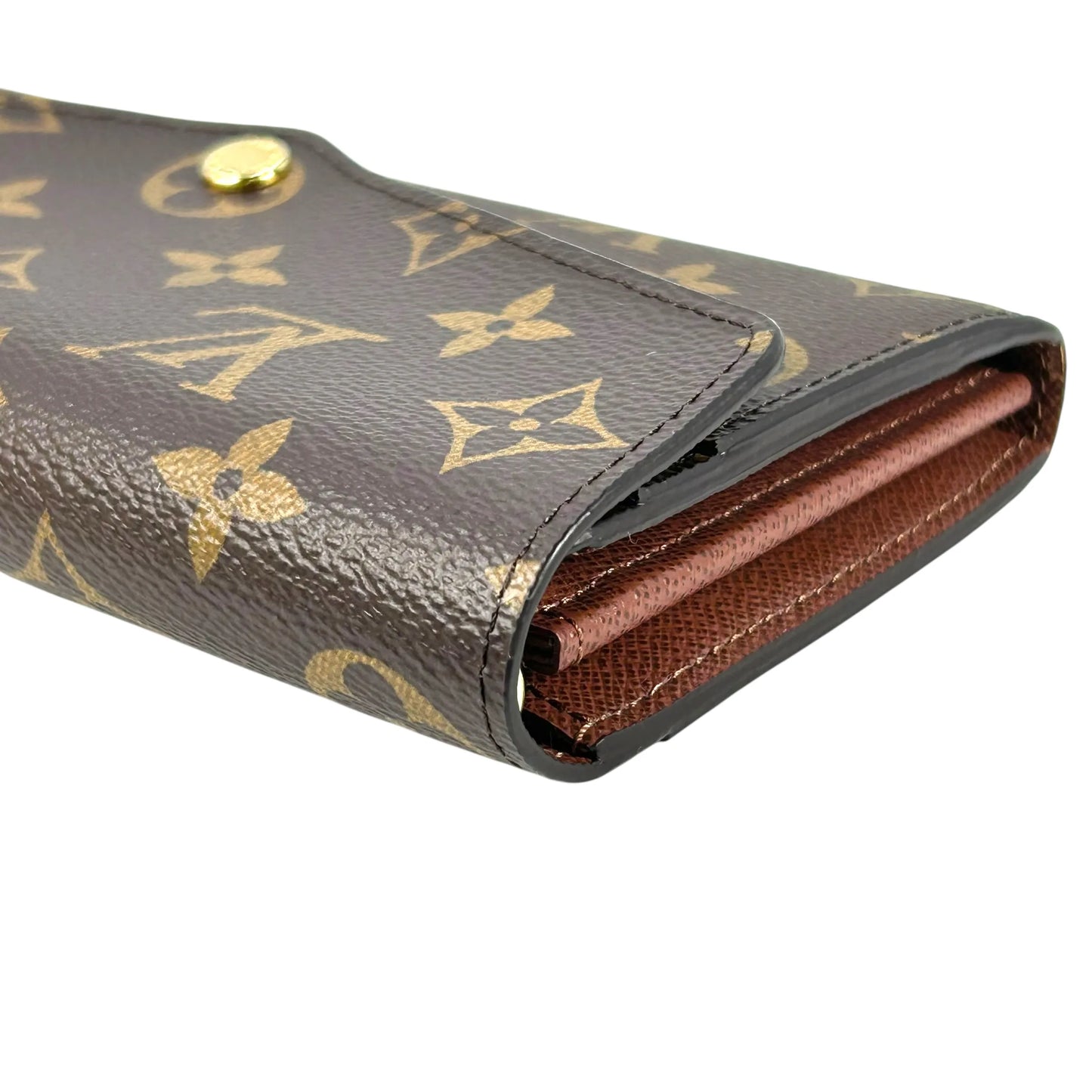Louis Vuitton Monogram Portefeuille Salah Long Wallet - Brown - 33942