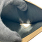 Saint Laurent YSL Zippy Compact Wallet - Beige
