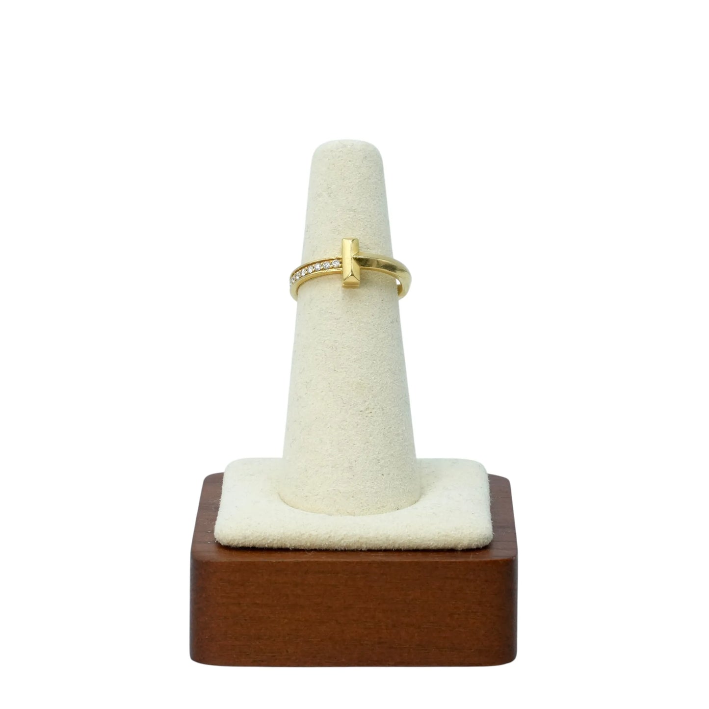 Tiffany T1 Narrow Diamond Ring Jewelry - 18KYG