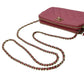 CHANEL Materasse Caviarskin Chain Wallet - Pink - 31343