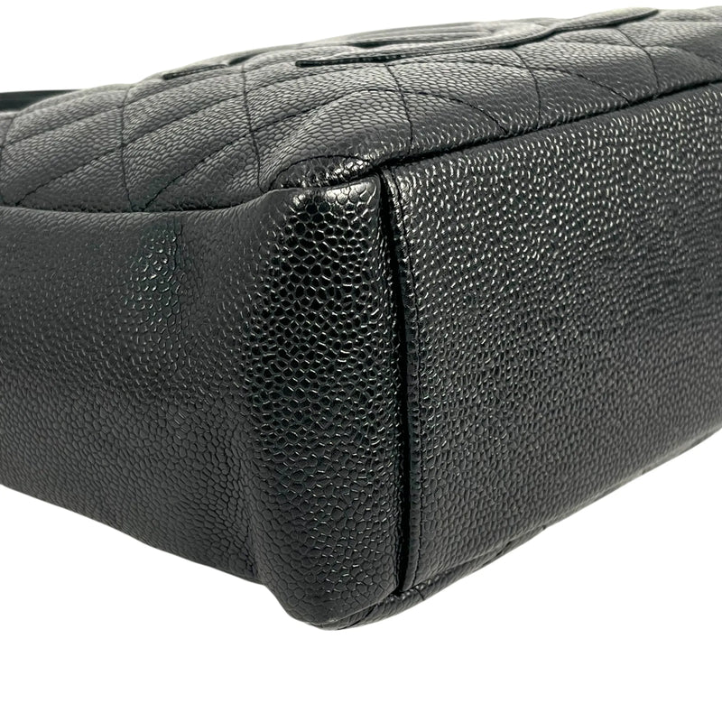 CHANEL Materasse PST Caviarskin Chain Tote Bag - Black