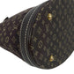 Louis Vuitton Monogram Mini Lin Bucket Bag Hand Bag - Darkbrown