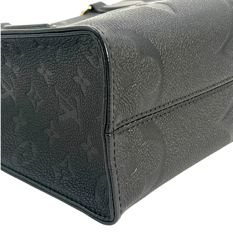 Louis Vuitton Monogram Empreinte On The Go PM - Black