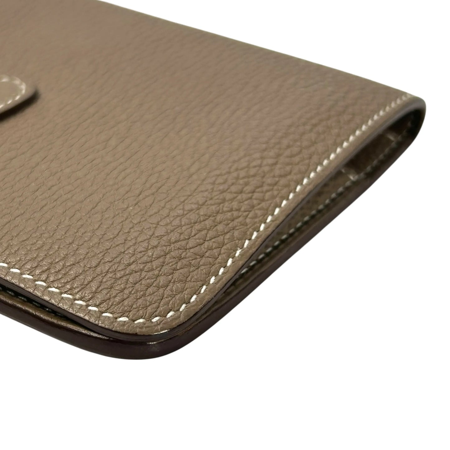 Hermes Dogon Togo Compact Wallet - Brown