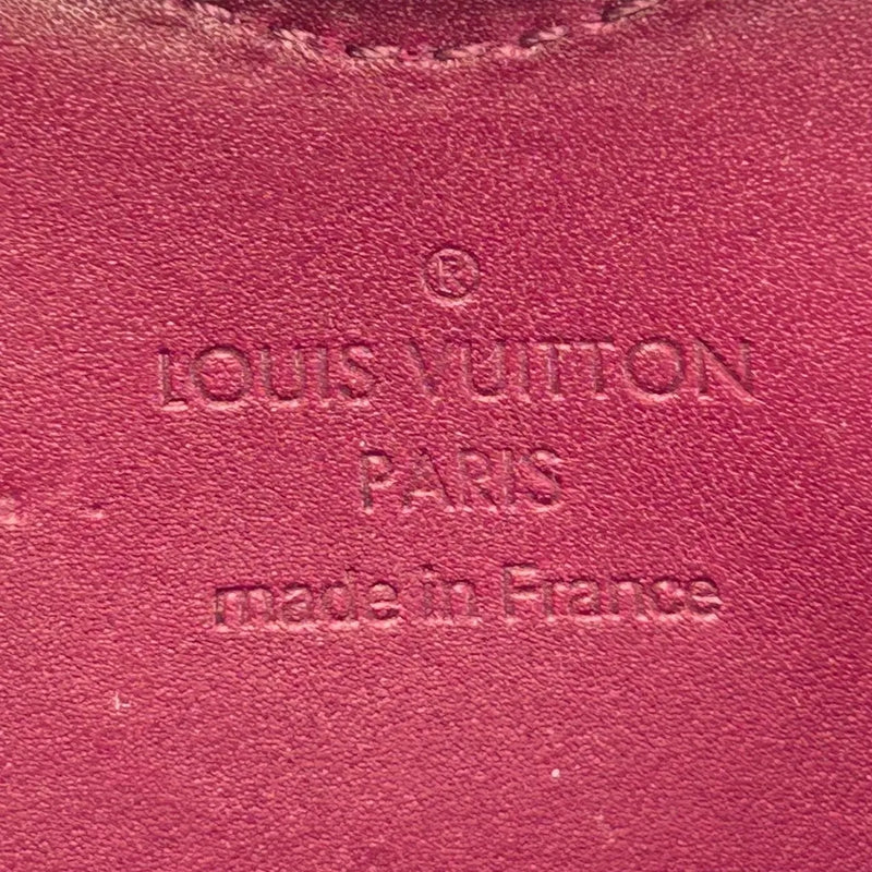 Louis Vuitton Porte Monnaie Coeur Vernis Coin Case - Purple