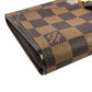 Louis Vuitton Damier Portefeuille Sistina Long Wallet - Brown