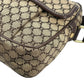Celine Canvas Macadam Shoulder Bag - Brown