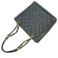 CHANEL PST Cain Tote Bag - Black