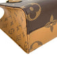 Louis Vuitton Giant Monogram Canvas On The Go PM Hand Bag Shoulder Bag - Brown