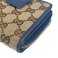 GUCCI GG Canvas Compact Wallet - Brown