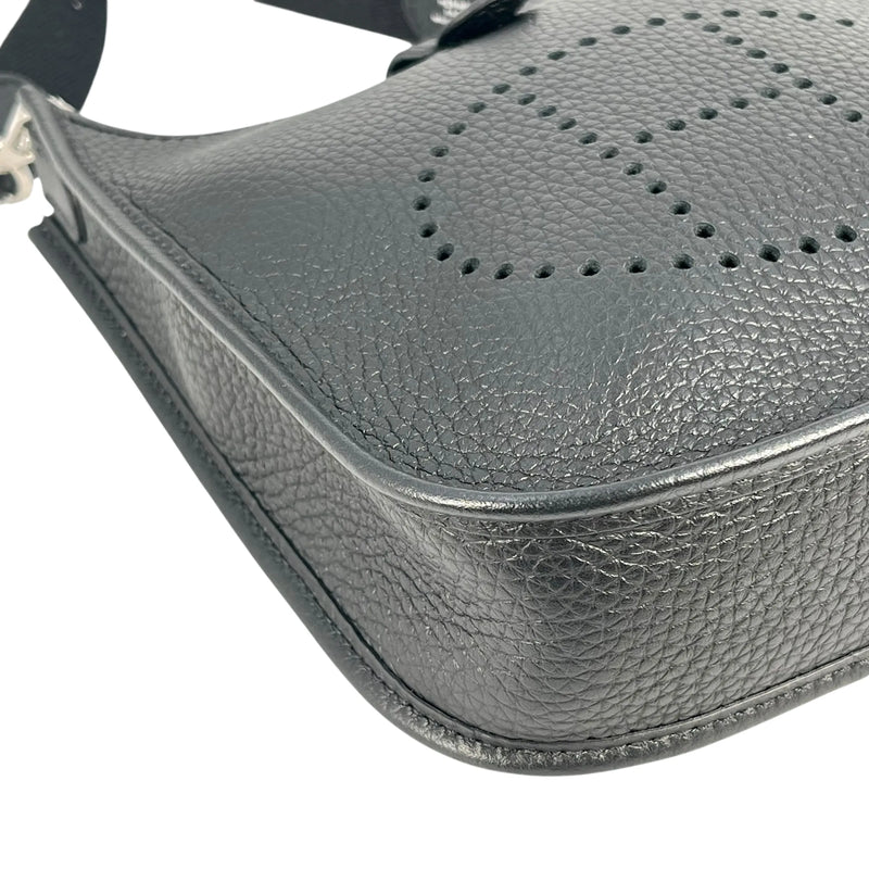 HERMES Evelyne TPM Taurillon Shoulder Bag - Black