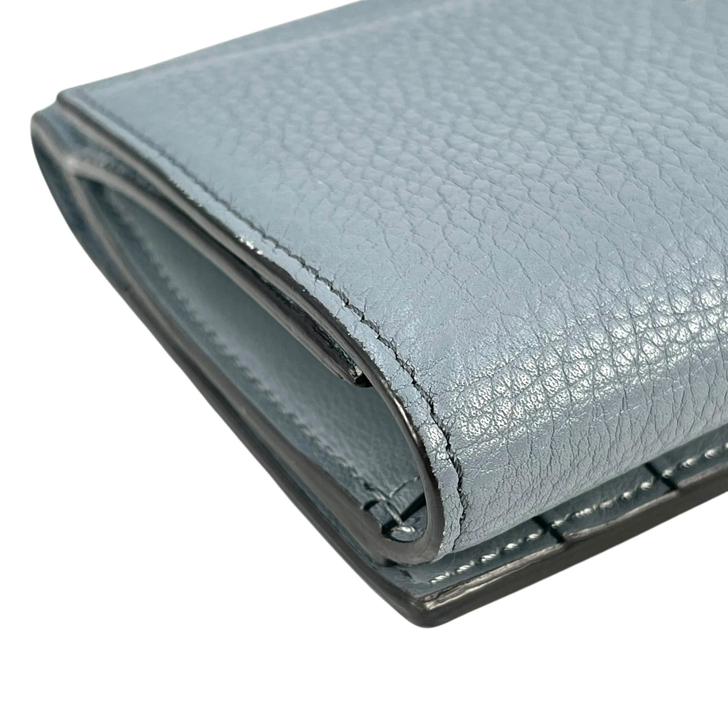 FENDI Peekaboo Continental Long Wallet - Blue 