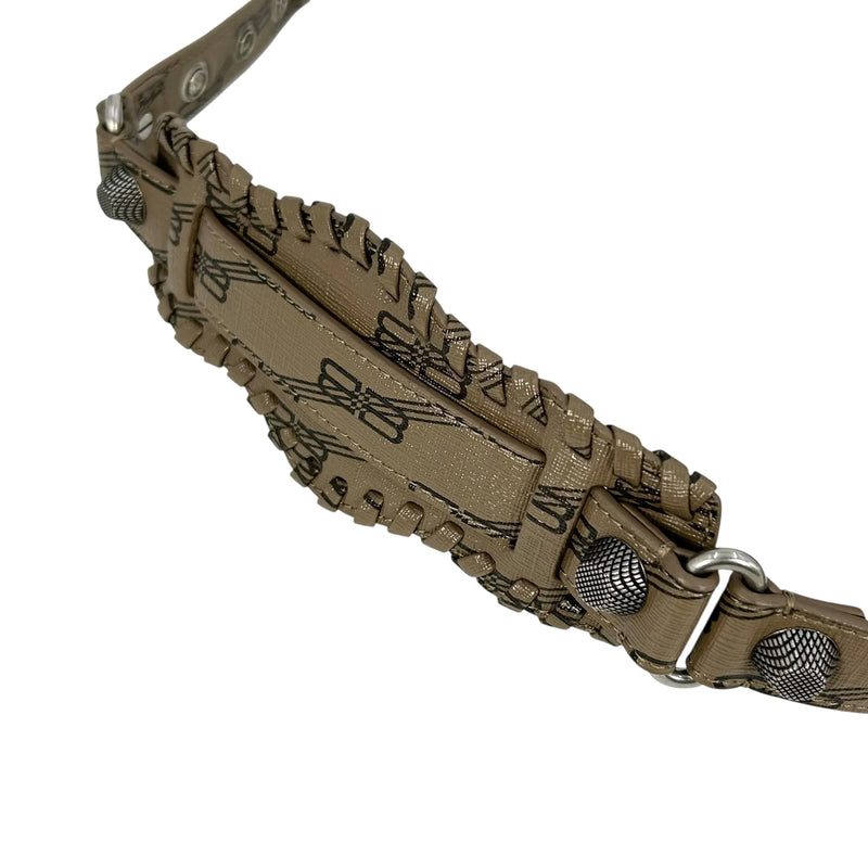 BALENCIAGA Neo Cagole City XS Hand Bag Shoulder Bag - Brown