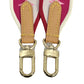 LOUIS VUITTON Bandouliere Jacquard Shoulder Strap - Pink and Beige - 35894 