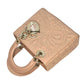 Christian Dior Lady Dior Lambskin Handbag/Shoulder Bag - Pink