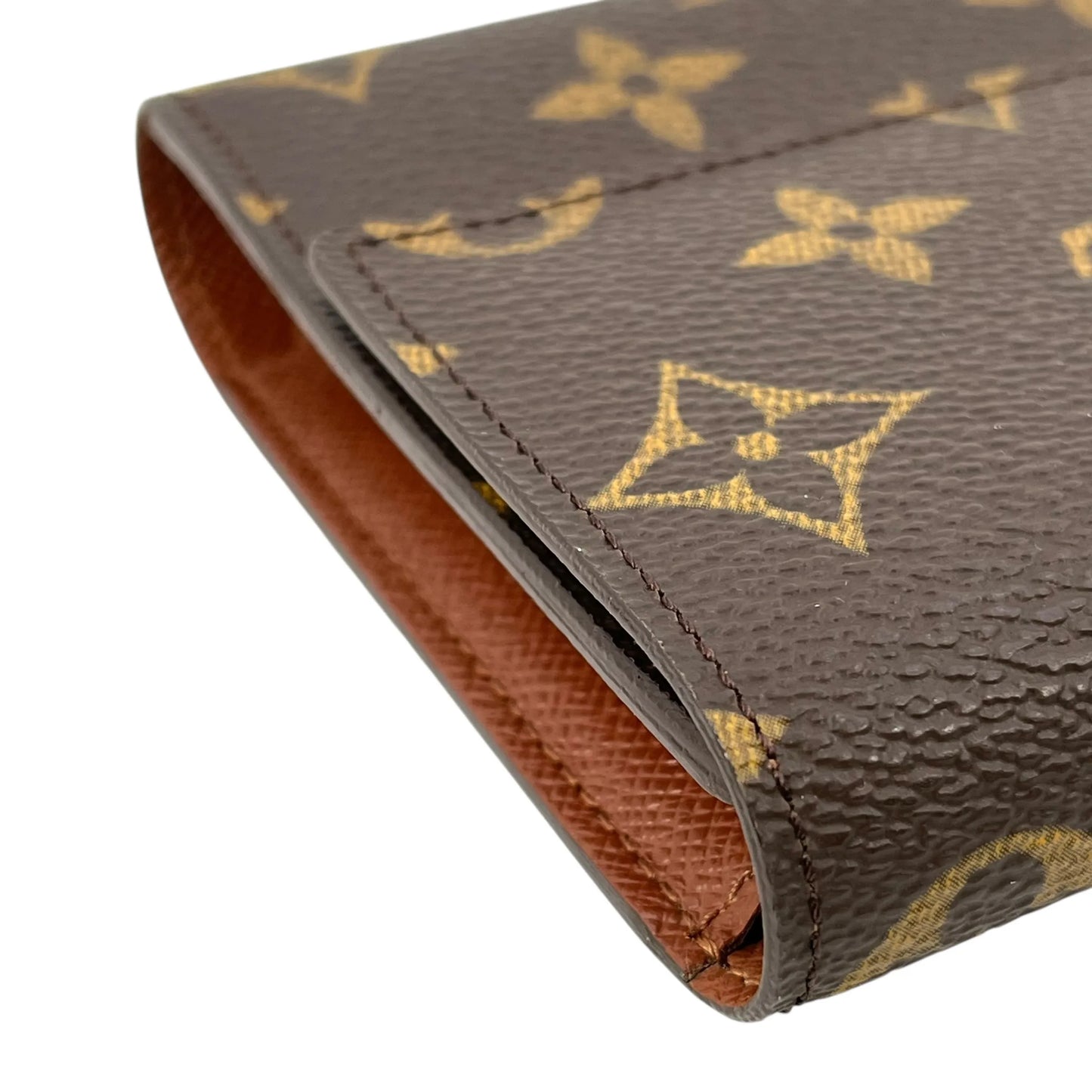 LOUIS VUITTON Portefeuille Long Wallet - Brown 