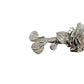 Platinum 950 Diamond Double Ring