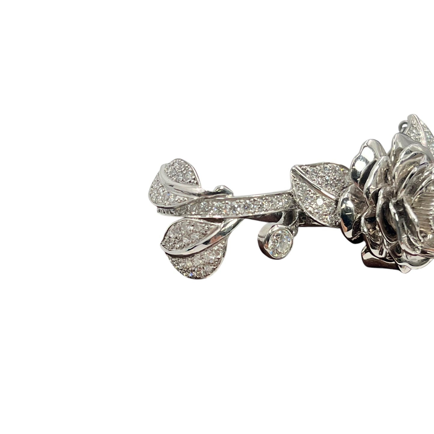 Platinum 950 Diamond Double Ring